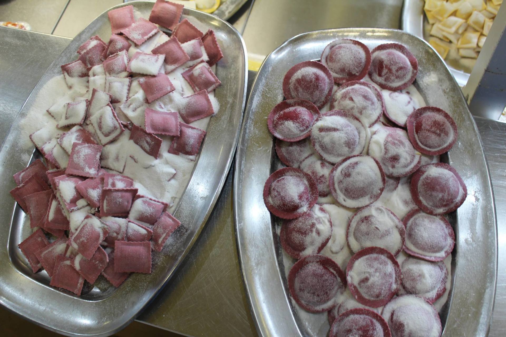 Medaglioni e Ravioli Rossi alla Tirolese