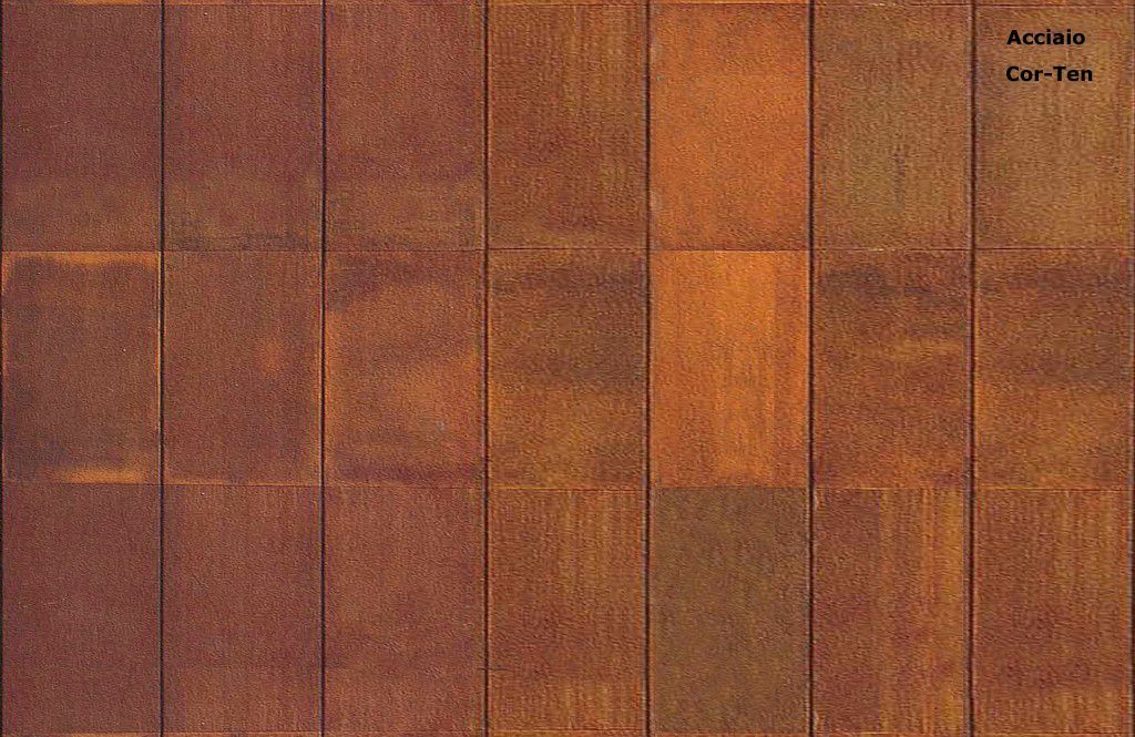 Un primo piano di un muro di legno arrugginito