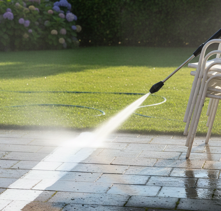 An empty basement with concrete walls and windows.