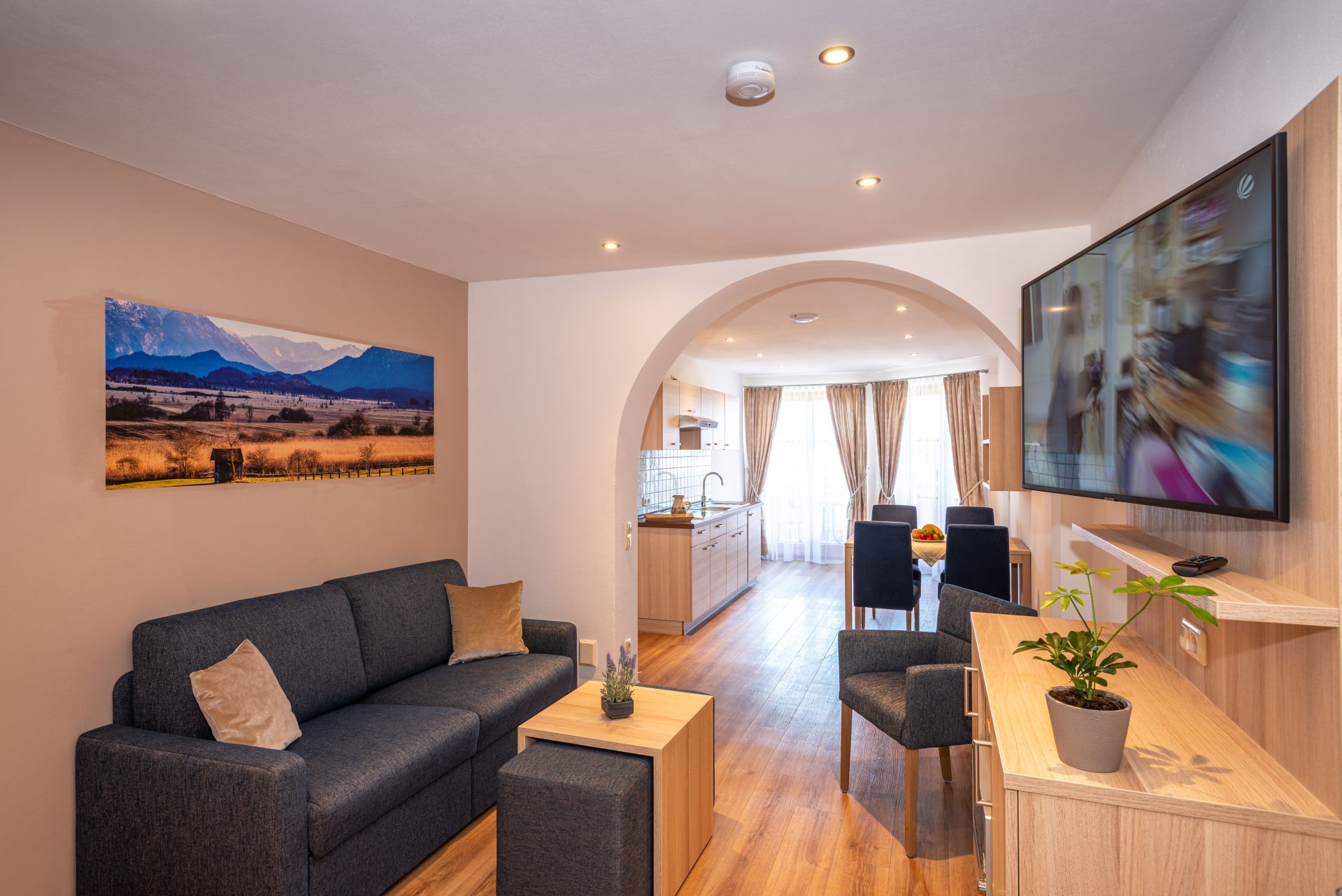 2 Zimmer Superior Apartment mit Südbalkon oder Südterrasse mit Frühstück