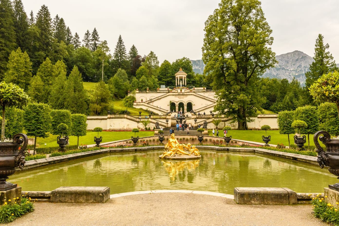 Ausflugsziel Schloss Linderhof im Oberland, Unterkunft, Aparthotel Werdenfels, Murnau am Staffelsee, 82418