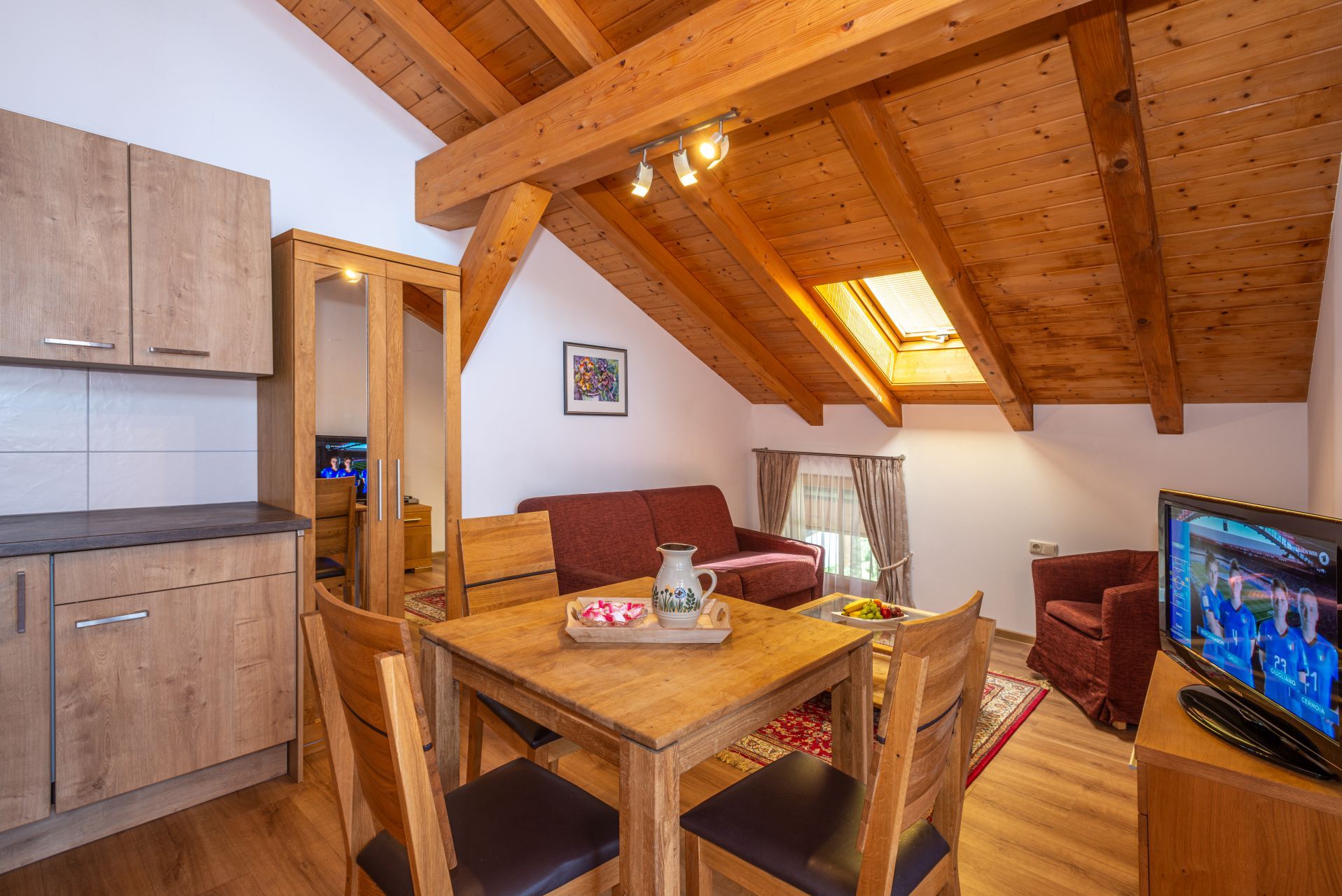 Studio, Apartment, Zimmer Murnau, Zimmer, Apartment, Frühstück, Aparthotel Werdenfels, Staffelsee, Riegsee, Walchensee