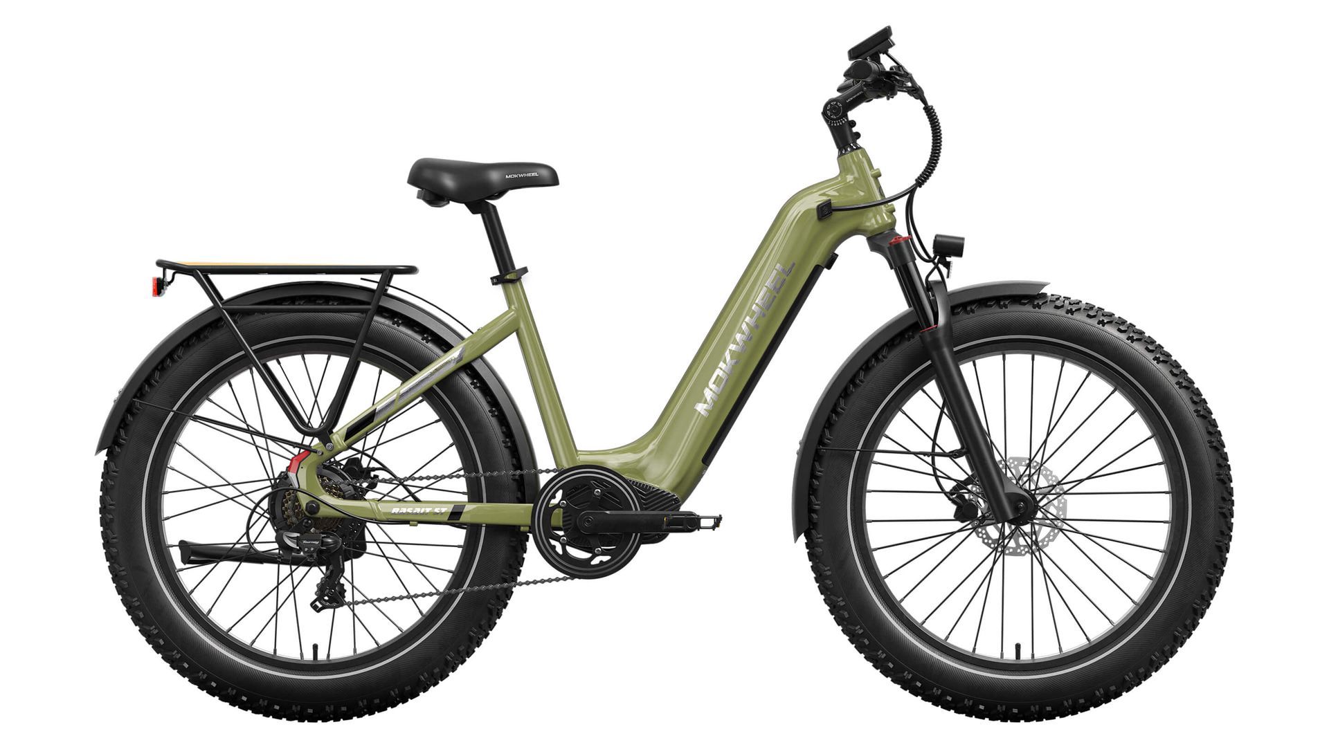Mokwheel Basalt 2.0,all-terrain e-bike, anti-theft function, turn signals, solar charging, hydraulic brakes, torque sensors.
