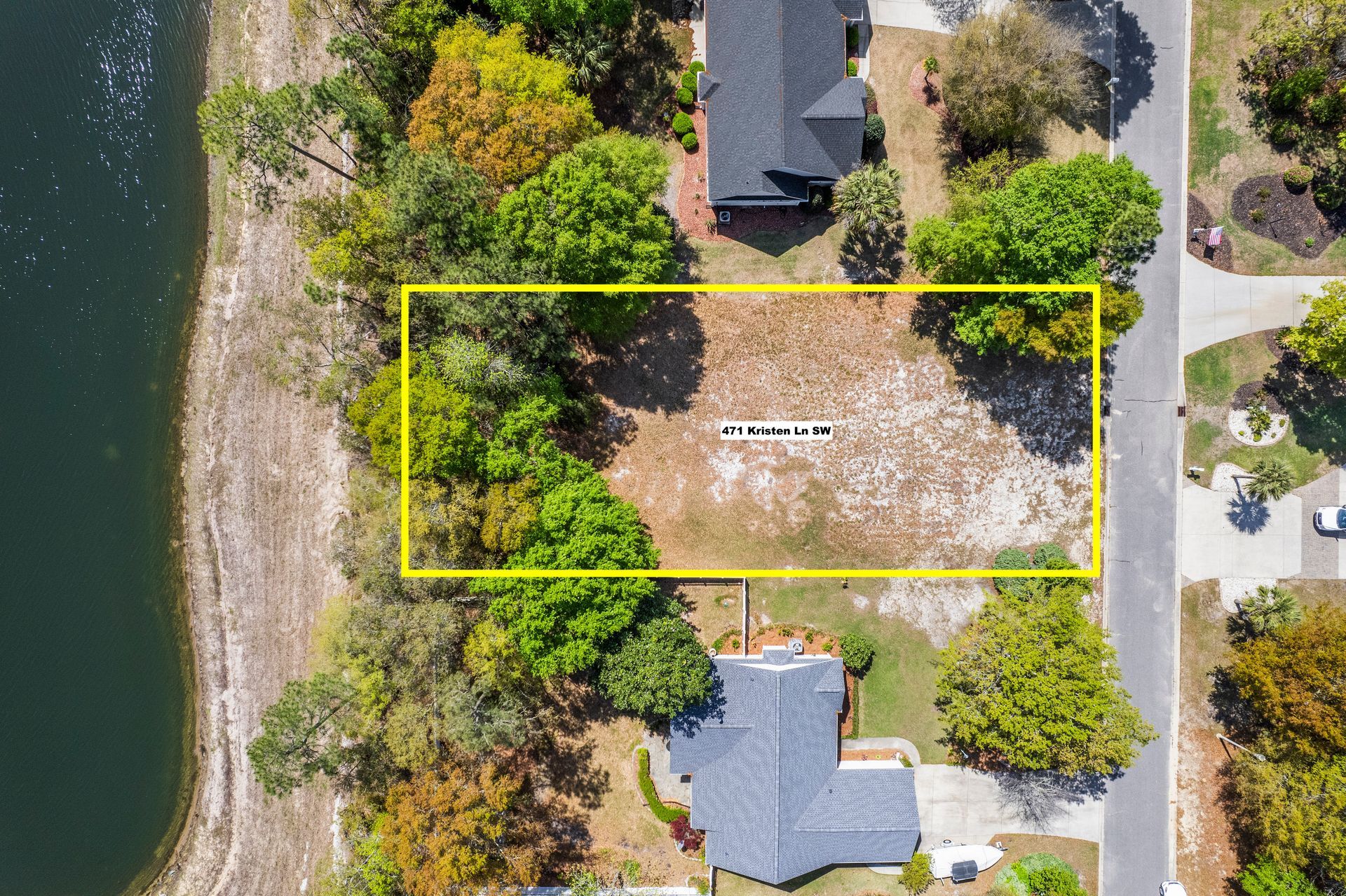 aerial view 471 Kristen Lane SW Supply NC 28462