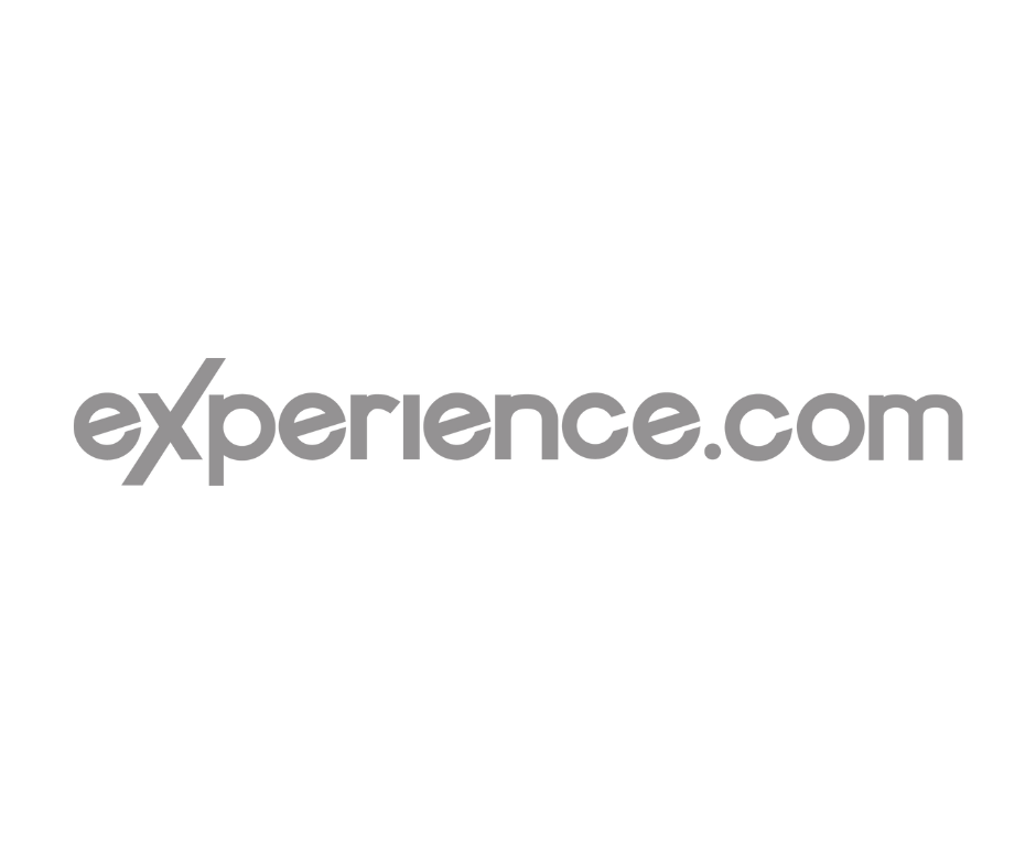 The experience.com logo is on a white background.