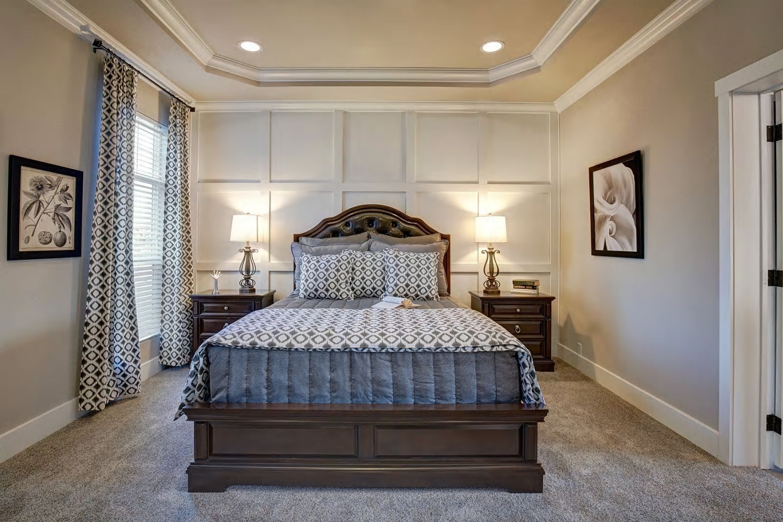 Luxurious White Themed Bedroom — Bakersfield, CA — Valley Manufactured Homes, Inc.