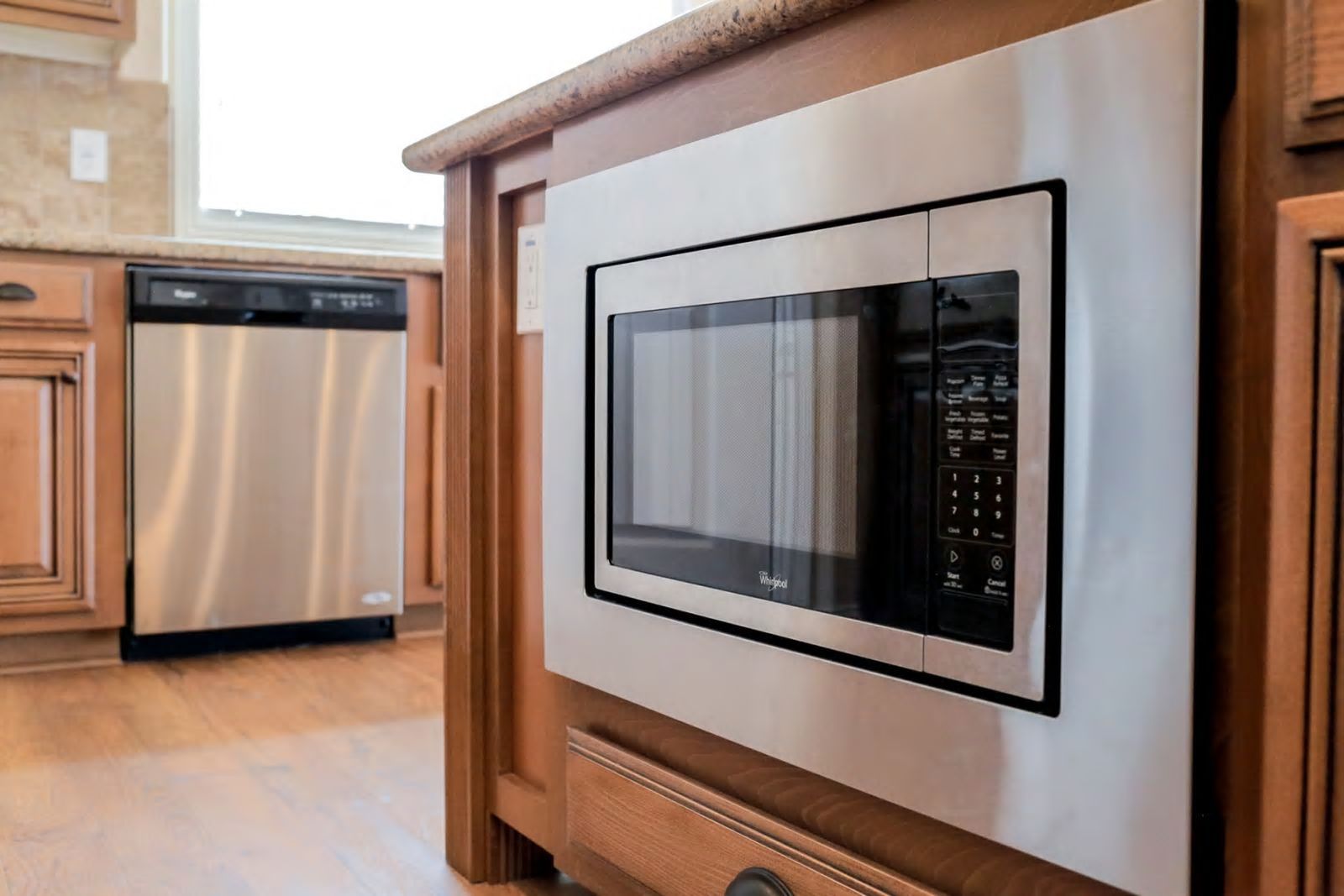 Kitchen Microwave — Bakersfield, CA — Valley Manufactured Homes, Inc.
