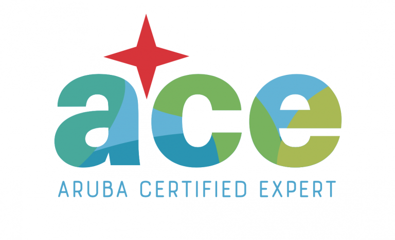 Logo for Aruba Certified Expert: 