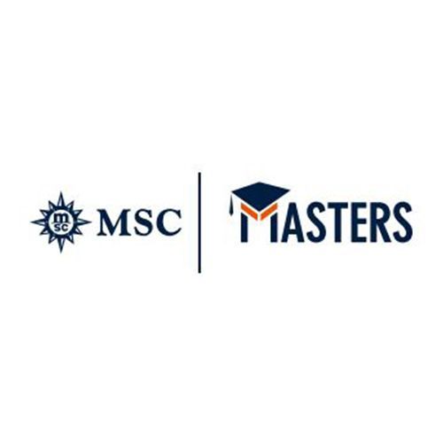 Logo: MSC Masters with a compass rose and graduation cap.