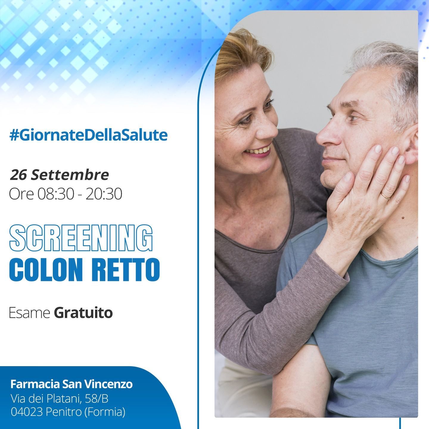 Screening colon retto