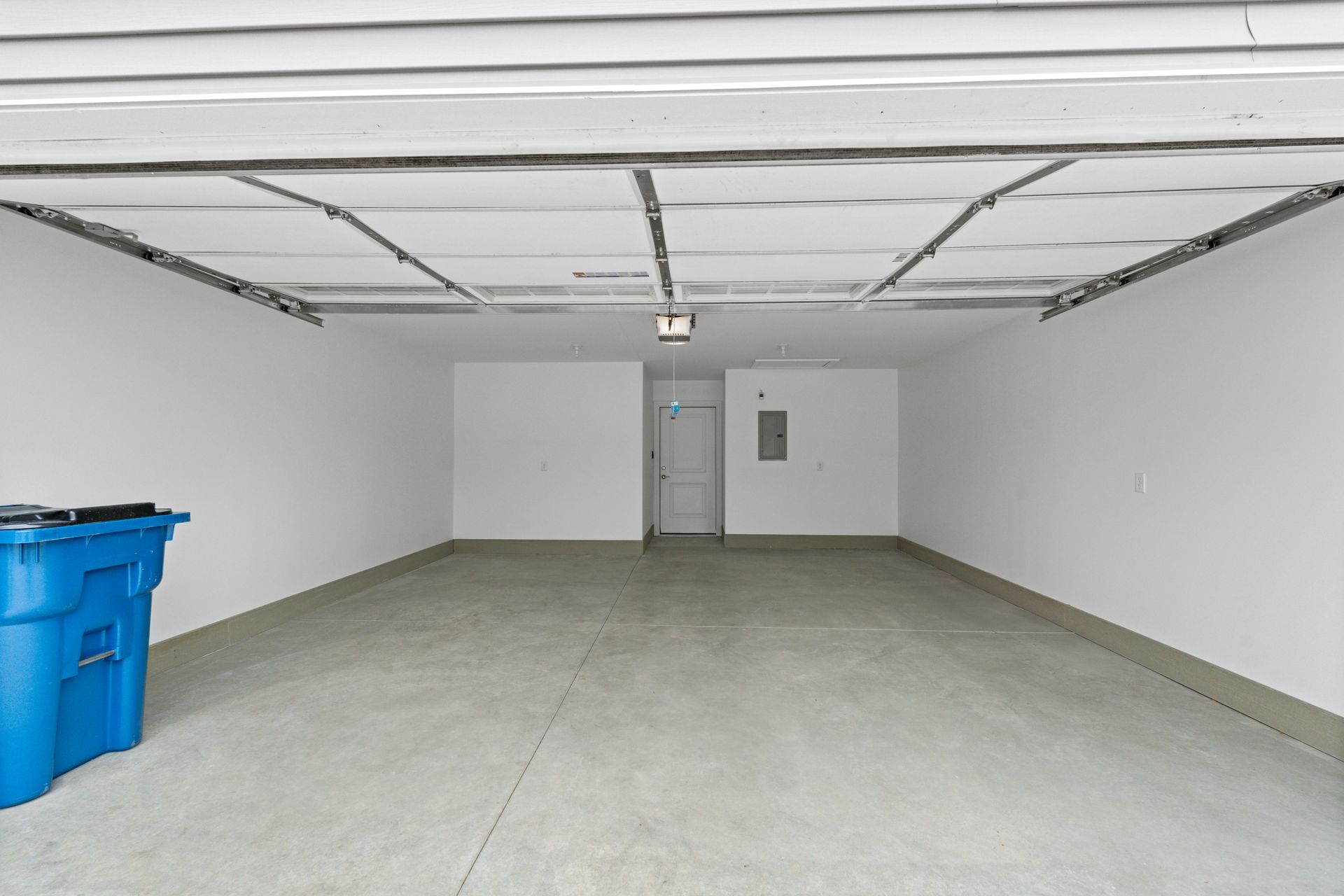 Photo of a large garage