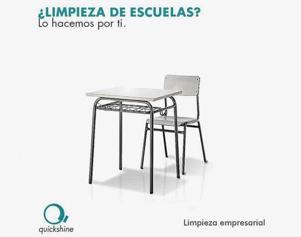 QUICKSHINE - LIMPIEZA DE ESCUELAS