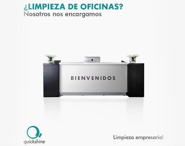 QUICKSHINE - LIMPIEZA DE OFICINAS