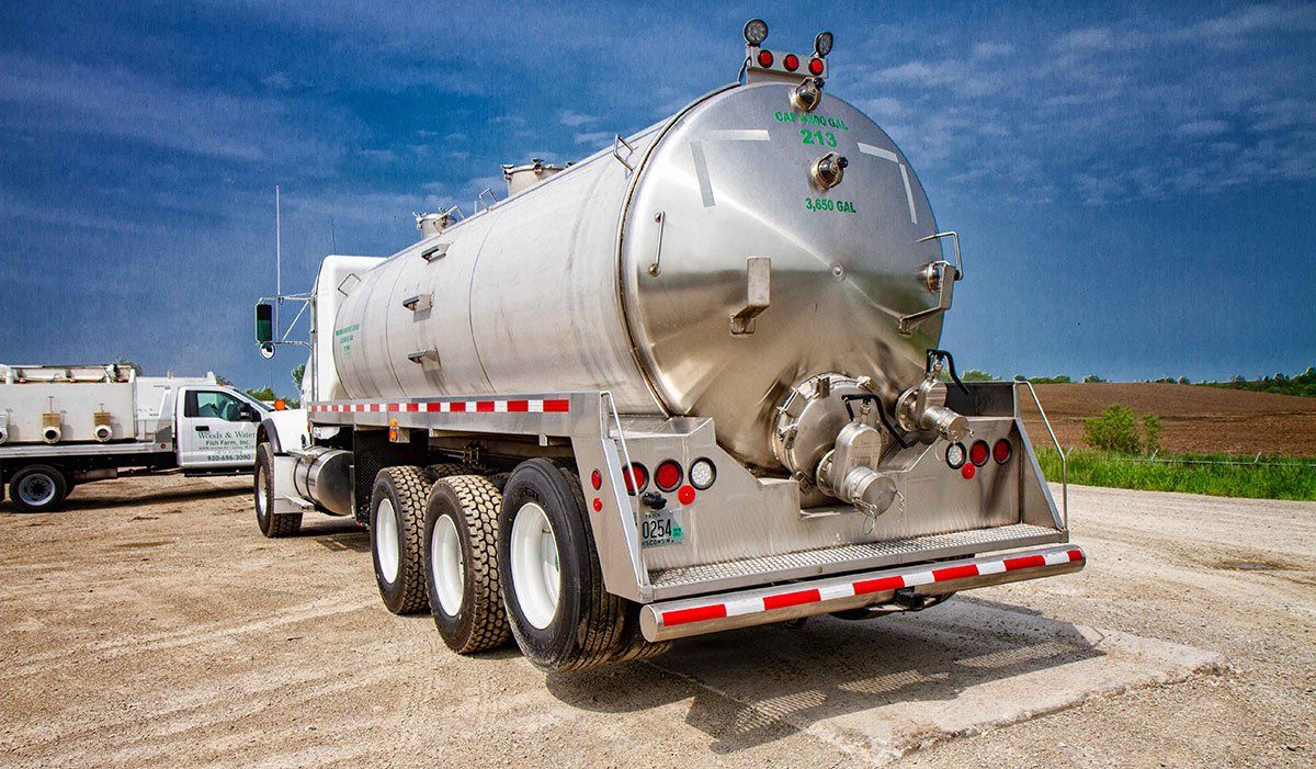 Back of the Septic Truck — Clyman, WI — United Septic & Drain Services Inc