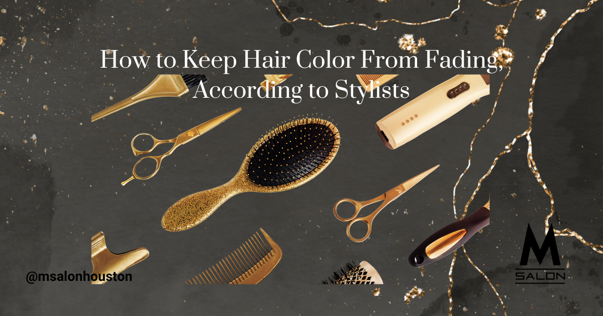 How to Keep Hair Color From Fading M Salon Houston