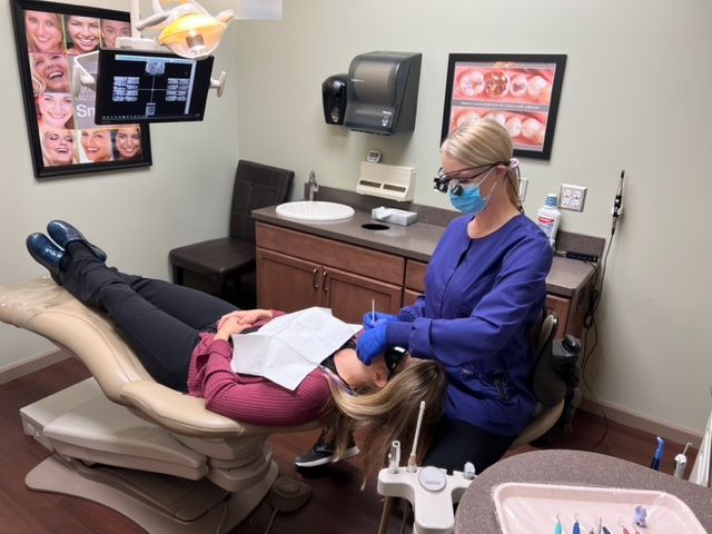 A person preparing for a cosmetic dentist in Anchorage, AK