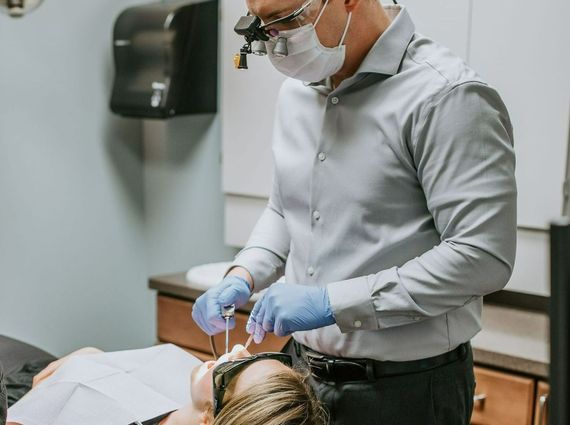 Woman Using Sedation On Dental Clinic - Anchorage, AK - Healthy Smiles Dental