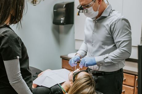 Woman Using Sedation On Dental Clinic - Anchorage, AK - Healthy Smiles Dental