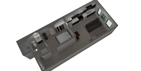 Unit B Image, 1 bed and 1 bath