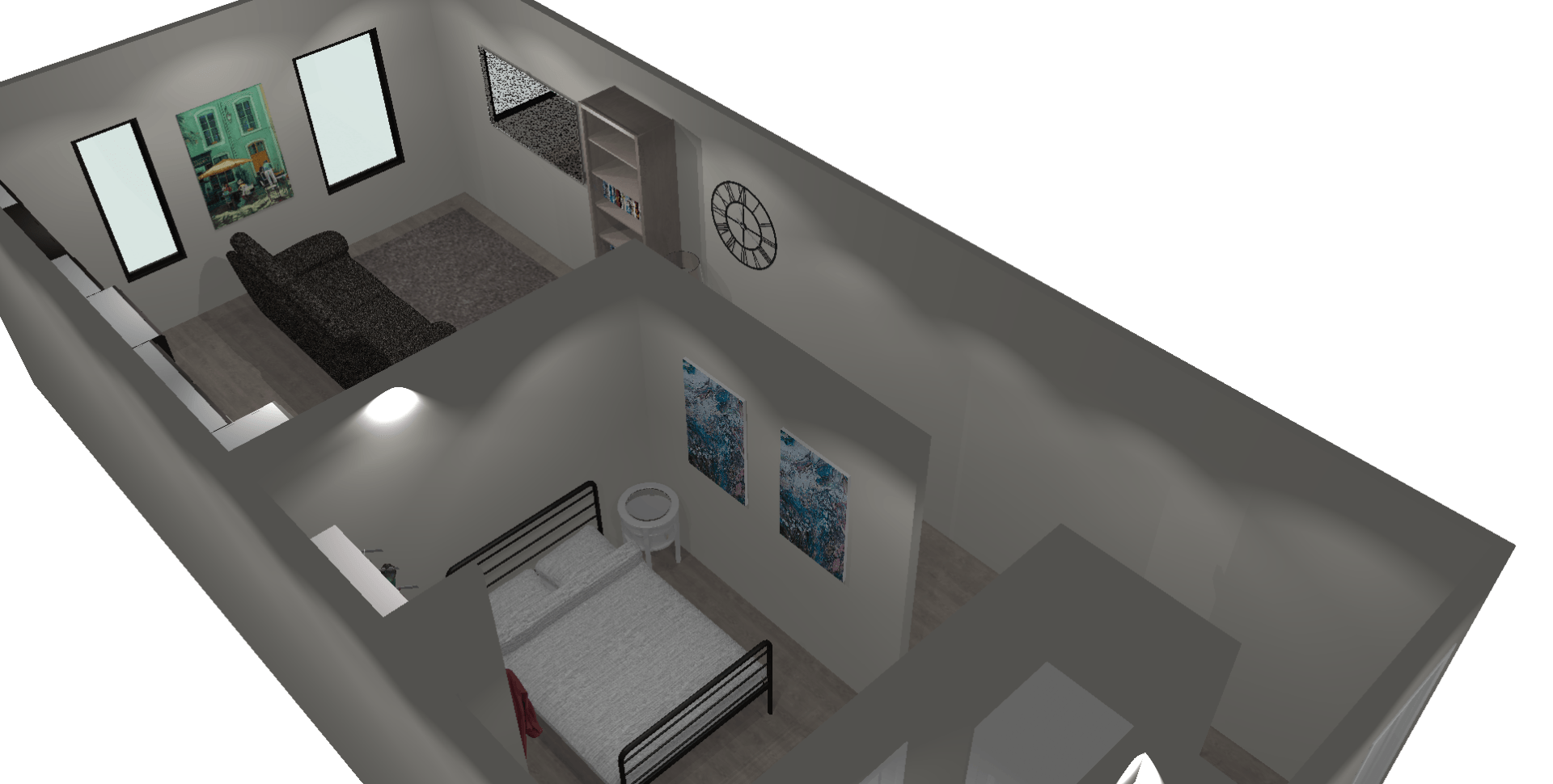 Unit B Image 2, 1 bed and 1 bath