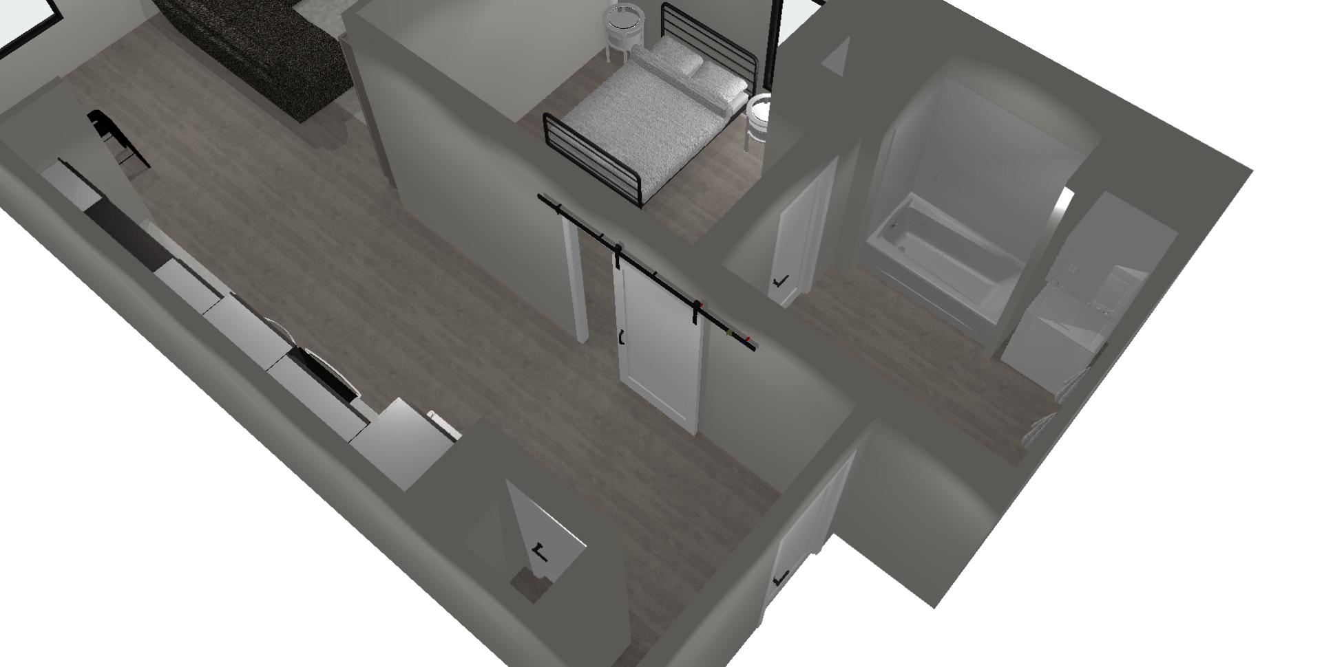 Unit C image 3, 1 bed and 1 bath