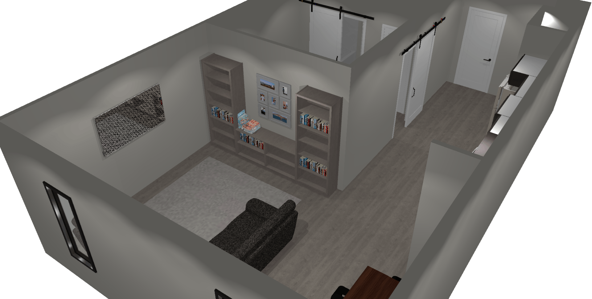 Unit D 4, 1 bed, 1 bath