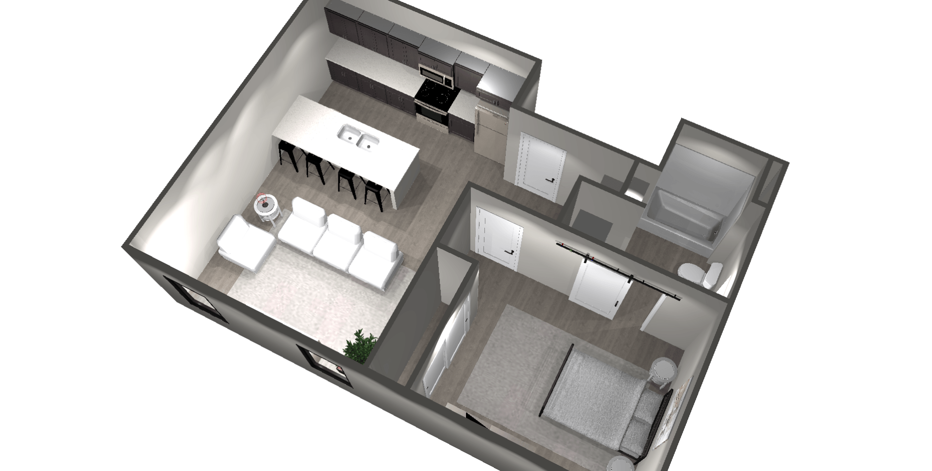 Unit G image 6, 1 bed and 1 bath