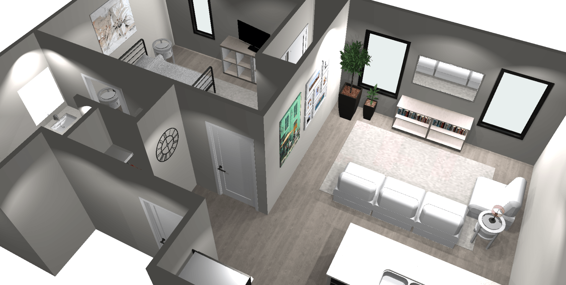 Unit G image 3, 1 bed and 1 bath