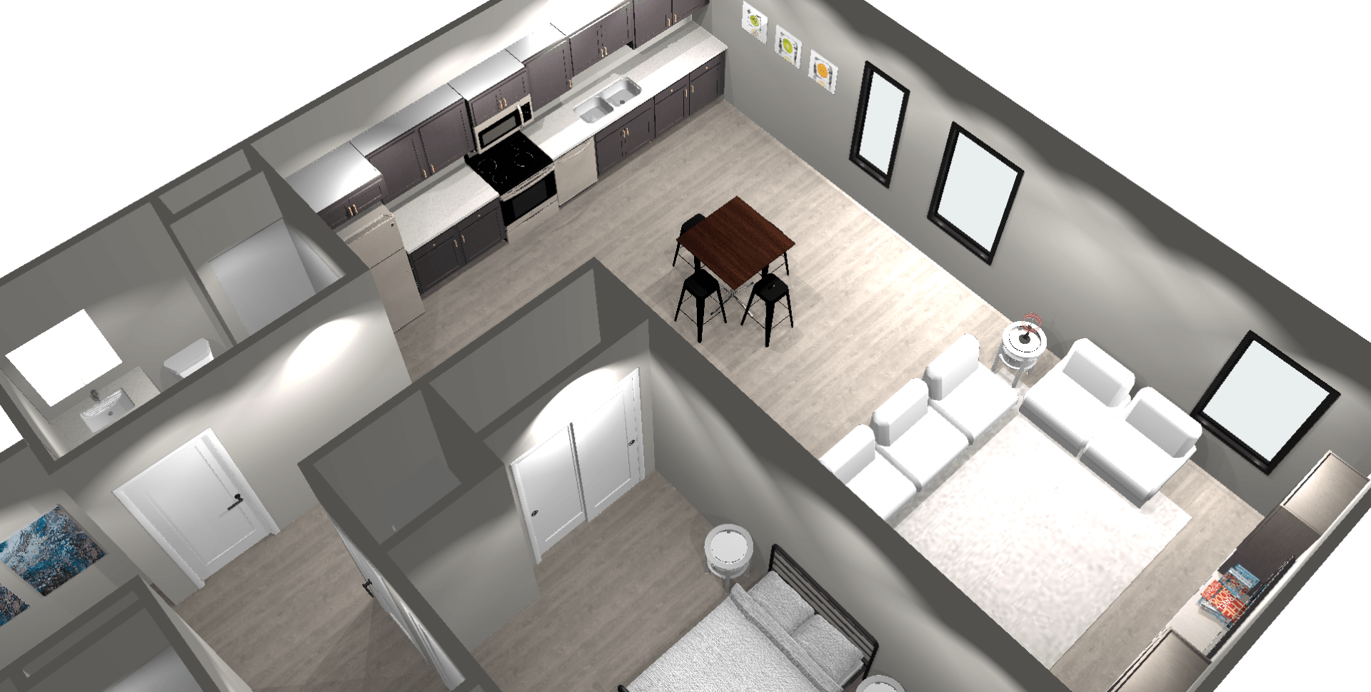 Unit G image 5, 2 bed and 2 bath