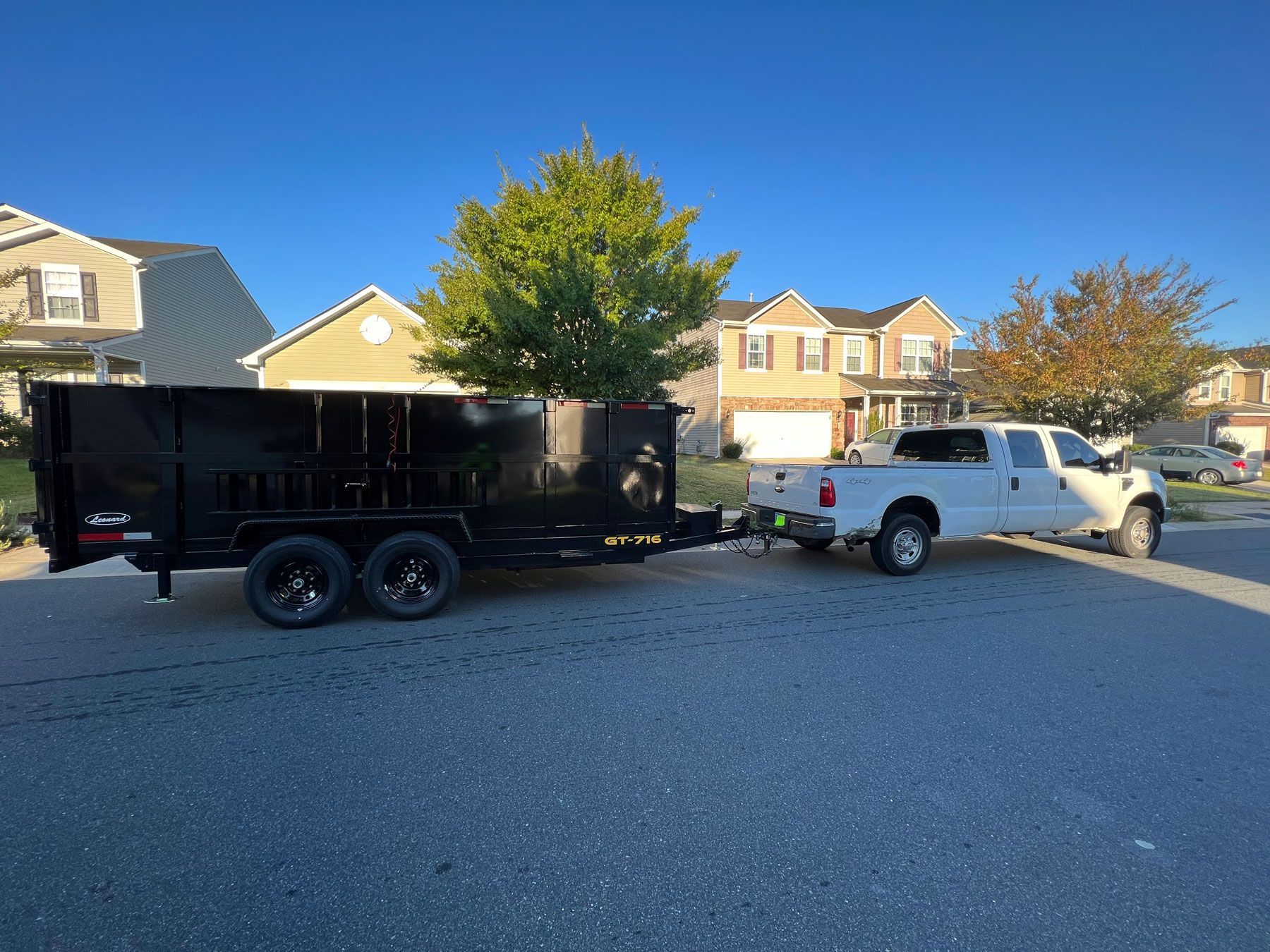 A Truck With Extension | Charlotte, NC | Elephant Trunk Tree and Landscaping