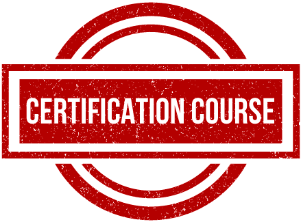 certification course symbol red