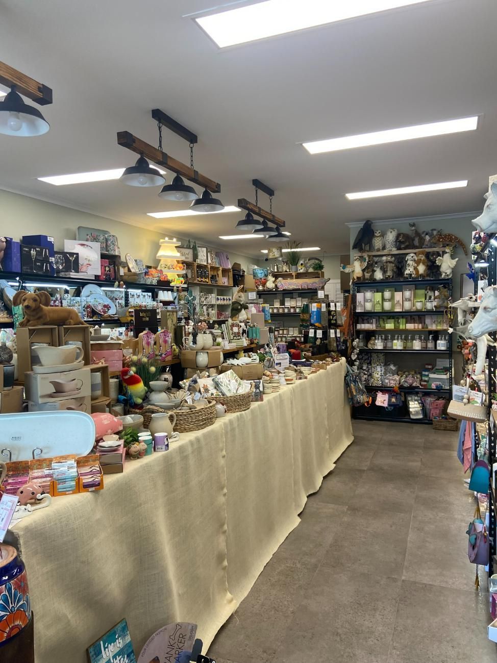 A Display of Christmas Decorations Figurines — Nambour Heights Gifts & Christmas Shop in Nambour, QLD