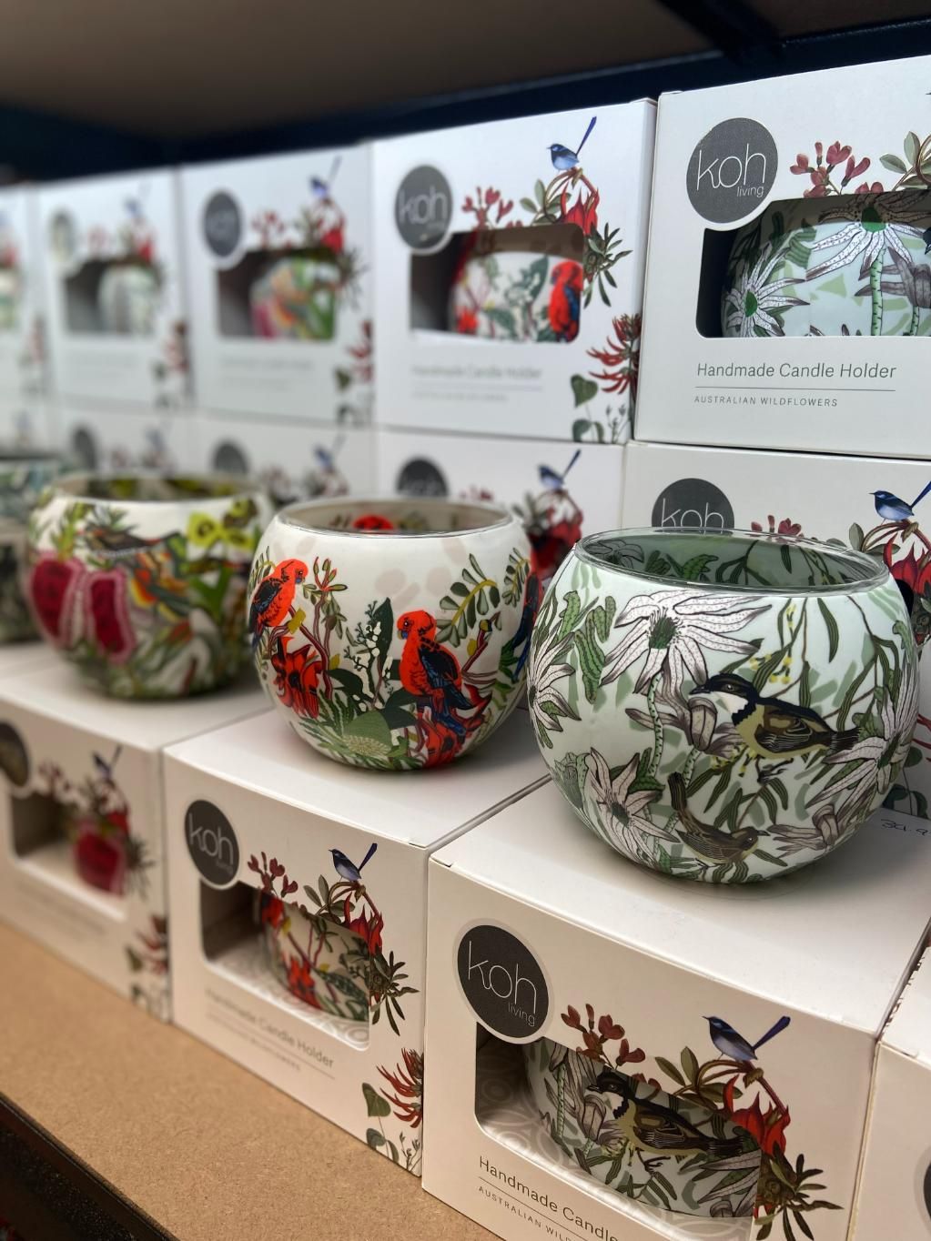 A Table With a Variety of Christmas Decorations — Nambour Heights Gifts & Christmas Shop in Nambour, QLD