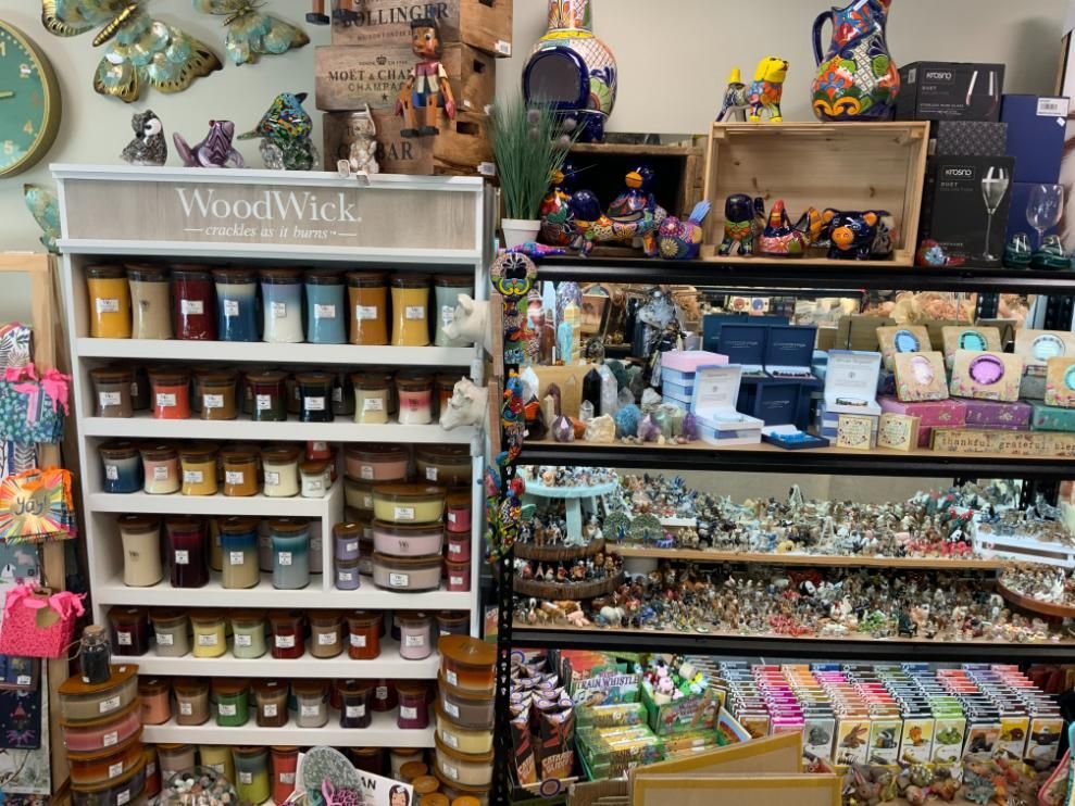 A Store Filled With Lots of Candles and Other Items — Nambour Heights Gifts & Christmas Shop in Sunshine Coast, QLD