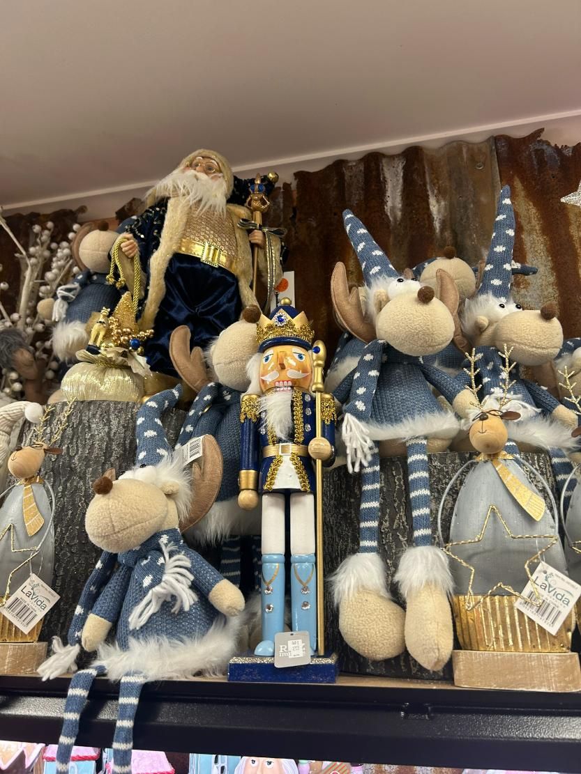 A Nutcracker is Sitting on Top of a Shelf — Nambour Heights Gifts & Christmas Shop in Nambour, QLD