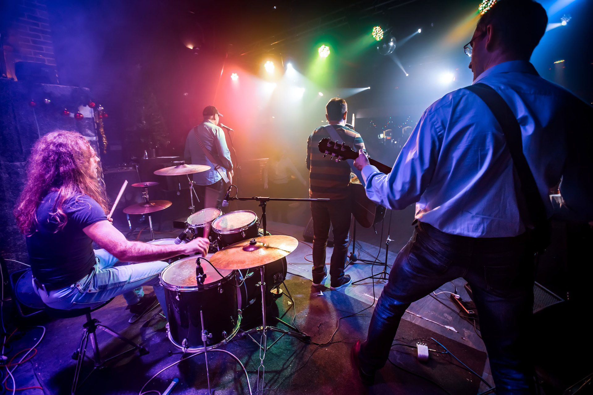 Band Performs on Stage — Greenville, SC — Collective Music Solutions