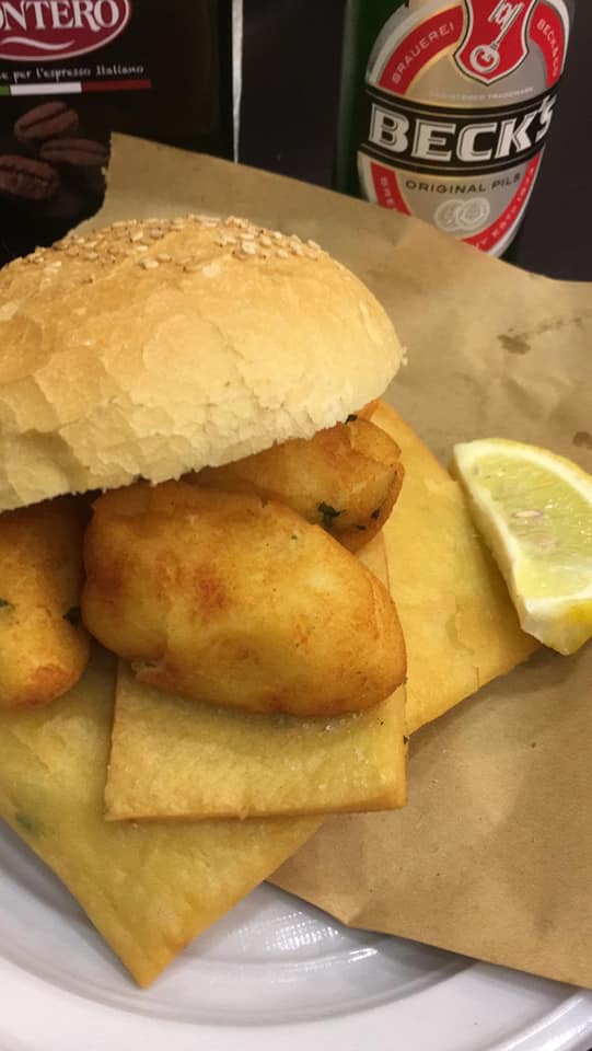 Panino con panelle