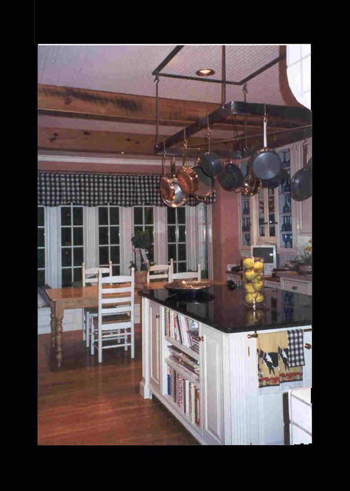 Interior view of a kitchen