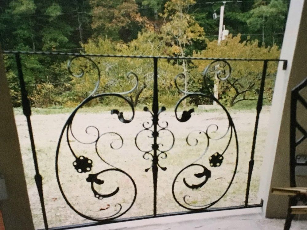 fabricated metal railing