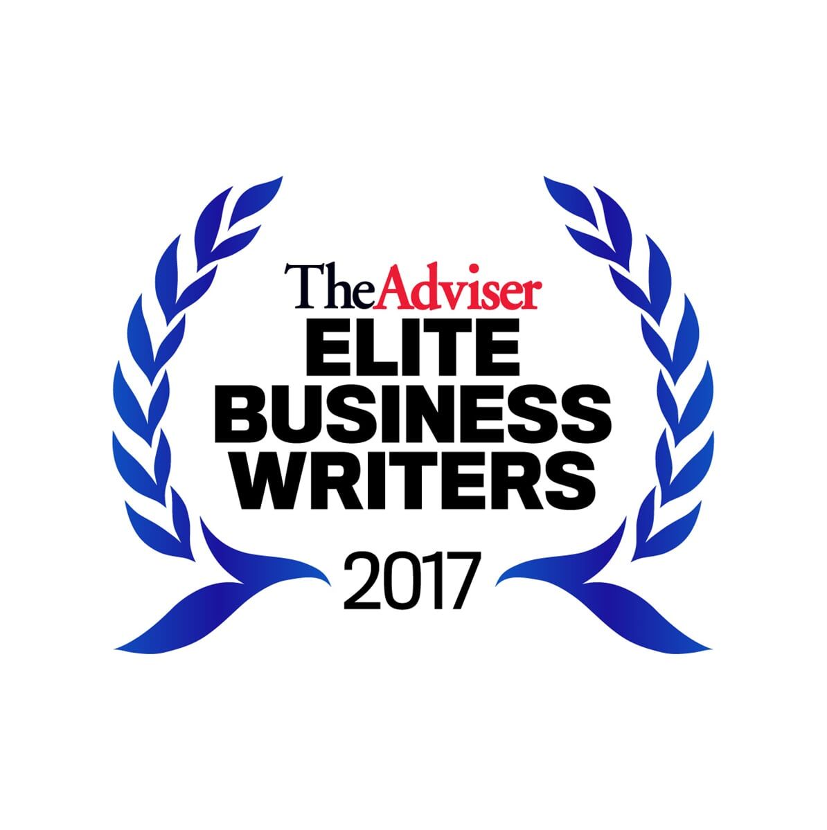 The Advisers Elite Business Writers 2017 Seal 