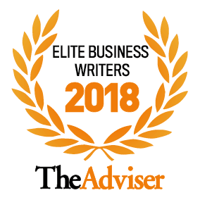 The Advisers Elite Business Writers 2018 Seal