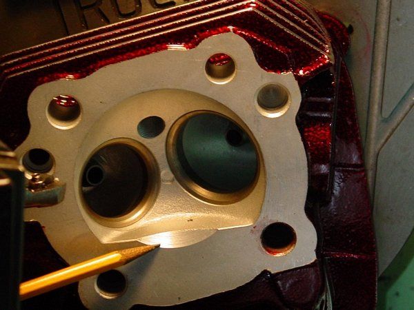 Red Cylinder Head — Munnsville, NY — Hillside Motorcycle & Machine