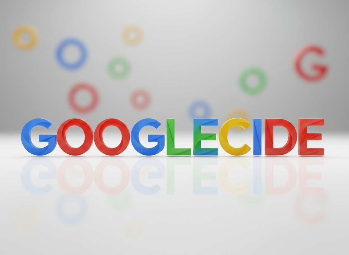 word googleide using google colours