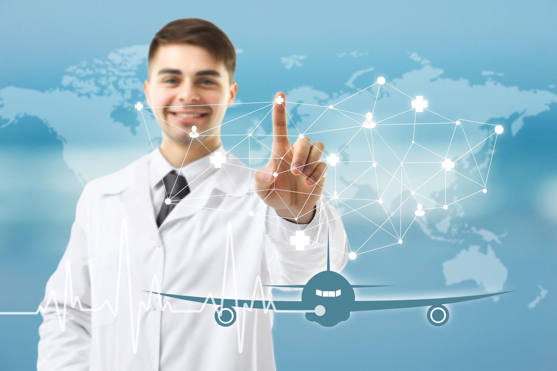 Doctor using global network to attract U.S. medical tourism patients through trust and credibility