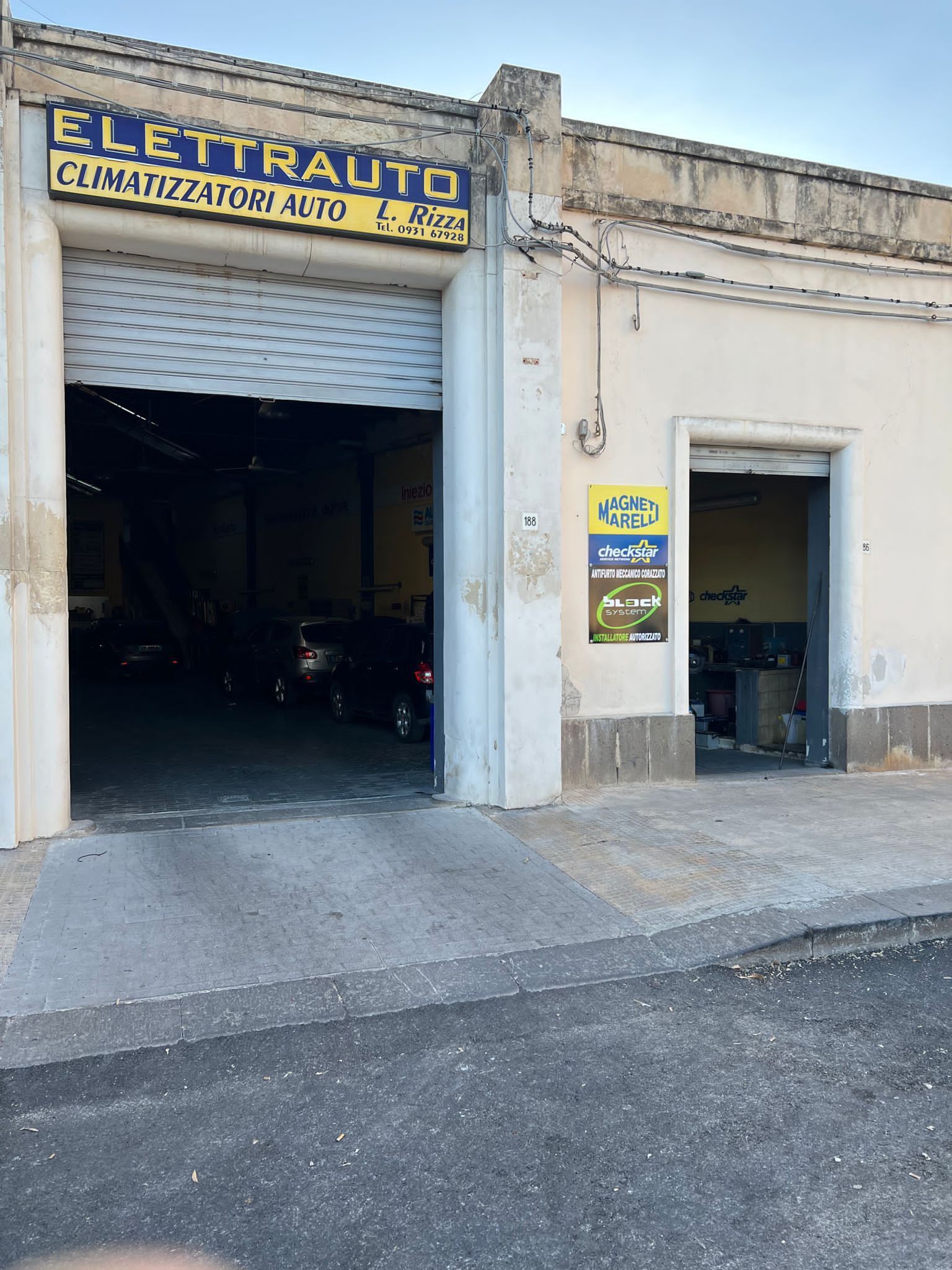 entrata officina
