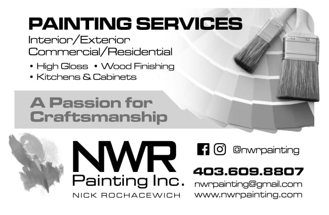 NWR Painting for all your painting and custom plaster needs.