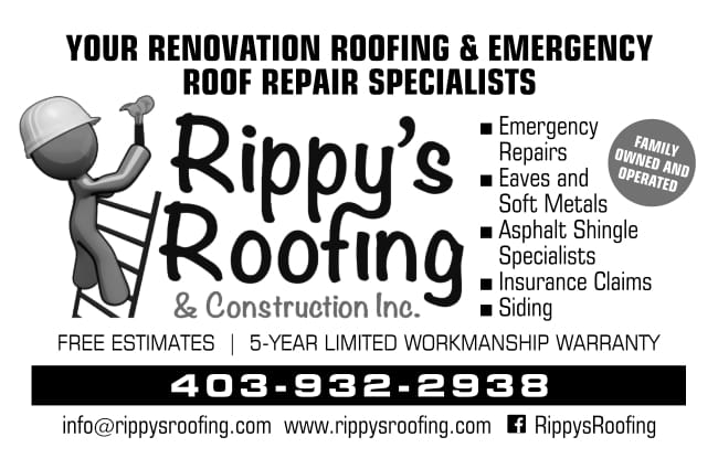 Rippy's Roofing provides emergency repairs, soffets, siding, and are your shingle specialists