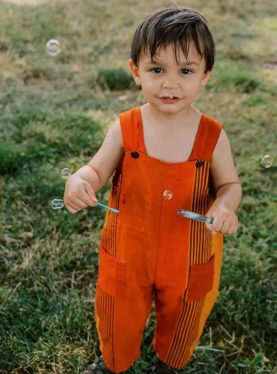 Boy Blowing Bubbles