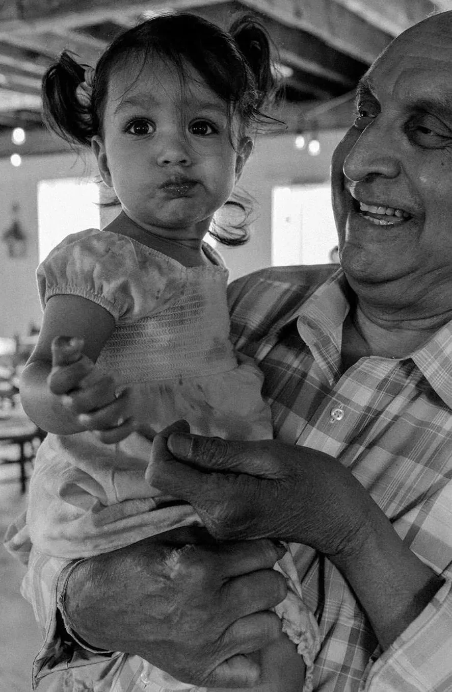 Dr. Milan Kapadia with Child