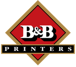 B&B Printers logo